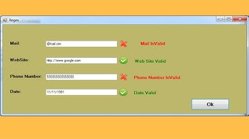 C# - How To Use Regex ( Regular Expressions ) In C# [ with source code ]