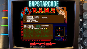 Arcade emulation on the spectrum next from rustypixels.uk