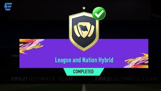 FIFA 21 LEAGUE AND NATION HYBRID SBC CHEAPEST SOLUTION! | FIFA 21 ULTIMATE TEAM