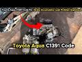 How to Fix C1391 in Toyota Aqua | Abnormal Leak in Accumulator (Brake System) – Full Guide