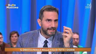 Di Buon Mattino (TV2000) - Come il diritto penale entra nella vita di tutti i giorni