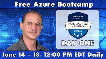 Azure Solutions Architect Expert Training | Free Azure Training | AZ 305 Free Azure Course