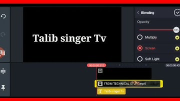 Kinemaster  How to make your channel name intro  in kinemaster   video editing tutorial Talib urdu