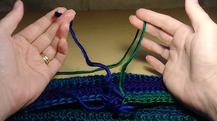 How to add a new skein of yarn to crochet