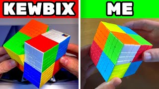 I Recreated Kewbix Cubing Skits