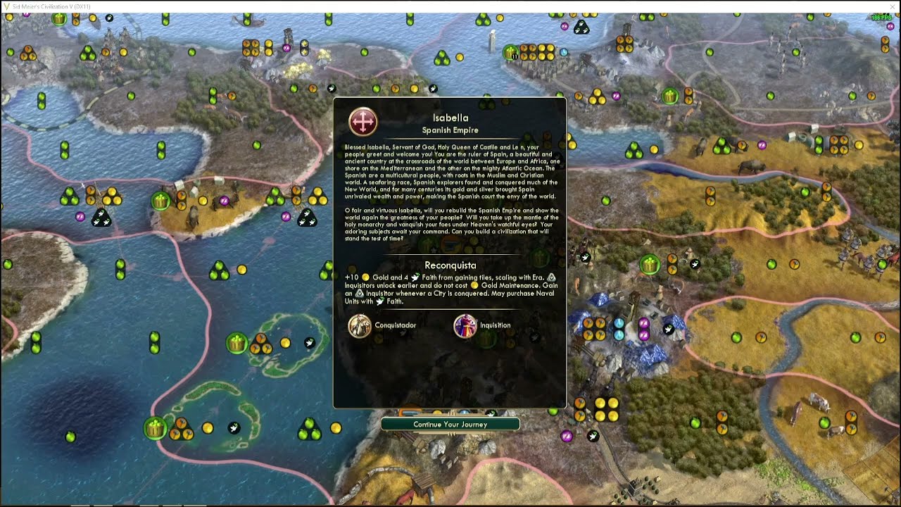 Civ5 vox populi conquistador play1