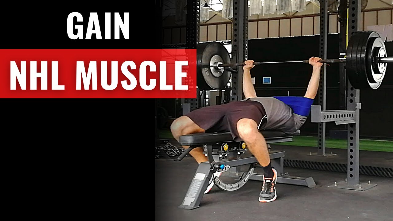 Upper Body NHL Workout Gain Strength & Size YouTube