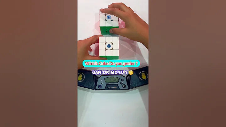 The Great Speedcube Debate: GAN vs. Moyu #shorts #ytshorts #cubing