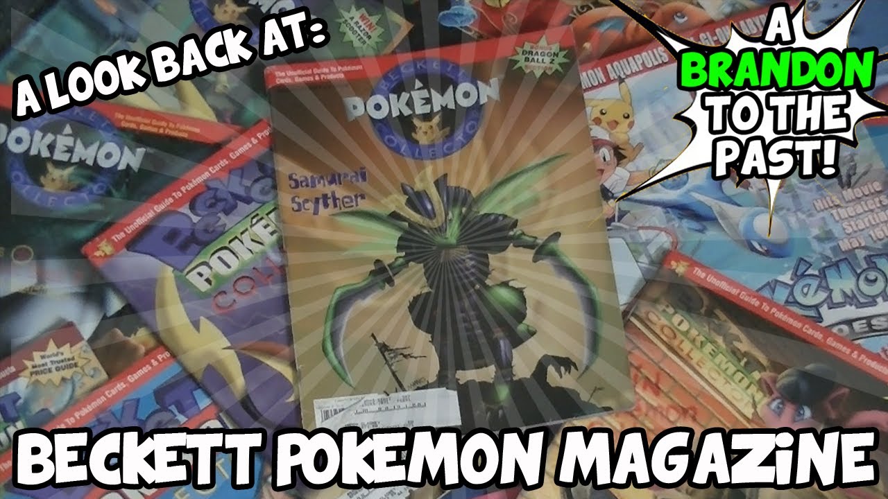 Взгляд назад на журнал Беккета Pokemon