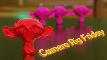 Blender 2.82. Camera Rig Friday (How to rig the camera like a pro.) Part 1: Camera on the path.