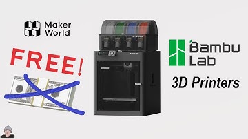FREE Bambu Lab 3D Printer from MakerWorld, is it real?