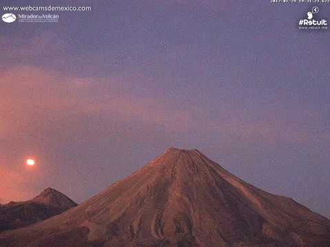 Video: Il Secondo UFO è Stato Registrato Sul Vulcano In Eruzione Colima - Visualizzazione Alternativa