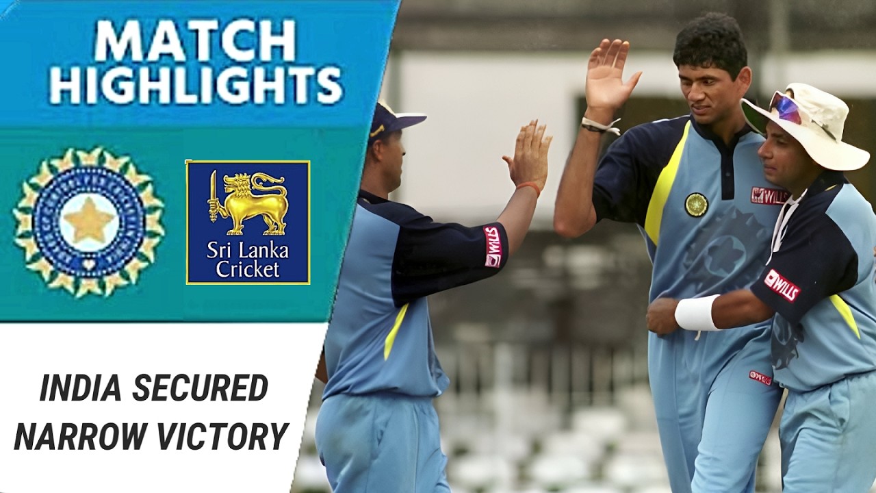 Индия одержала захватывающую, хотя и с небольшим отрывом, победу над Шри-Ланкой в ​​условиях давл...