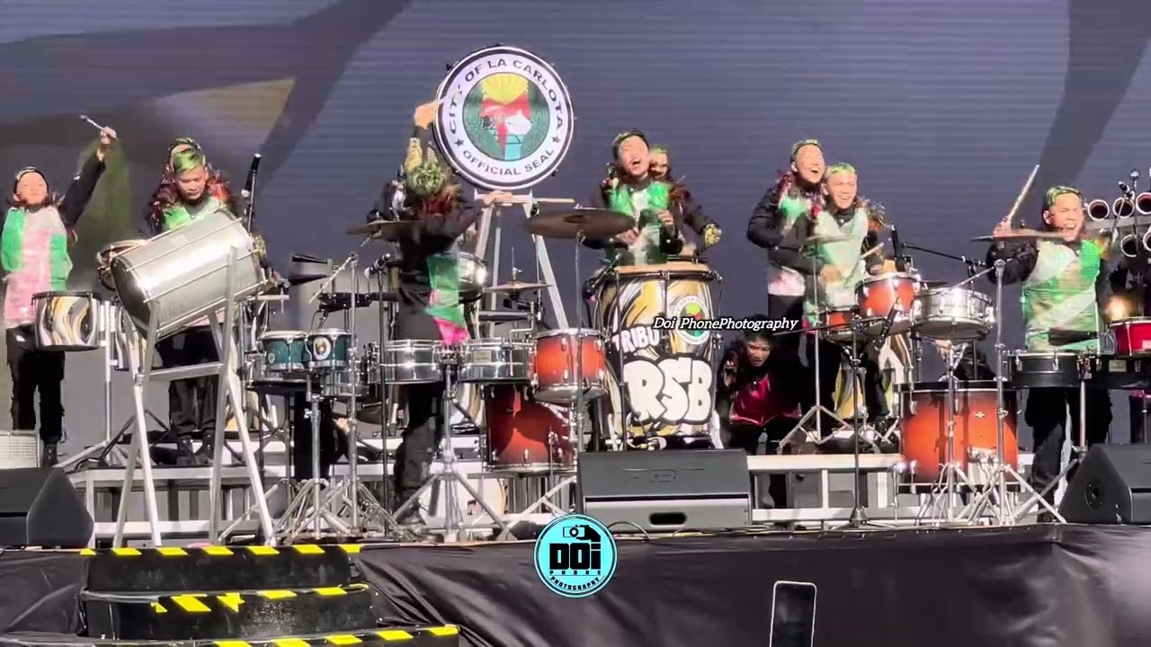 CHAMPION‼️ La Carlota Drumbeaters | Panaad sa Negros 2025 | DRUMBEATING COMPETITION