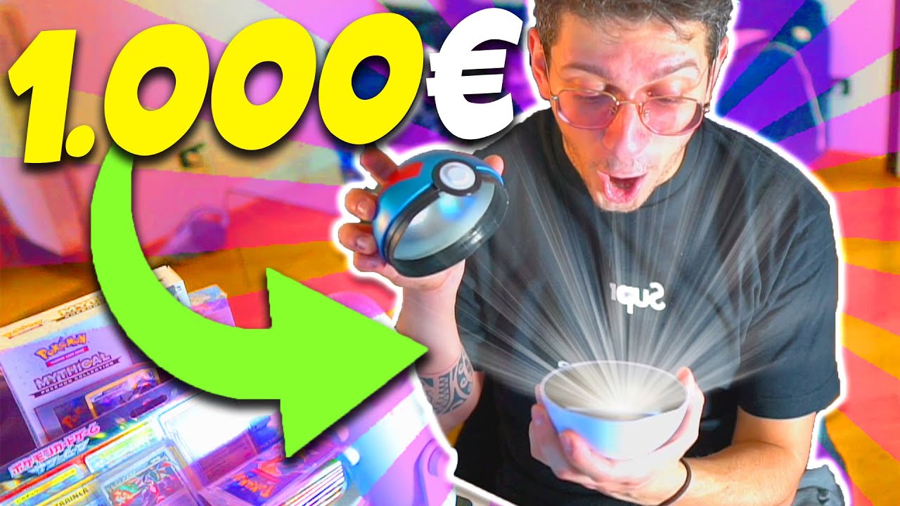 APRO UNA MISTERY BOX DA 1000 EURO !! *da vedere*