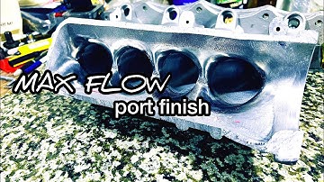 Intake Manifold Porting Finish: The Evolution P73 P30 Skunk2