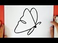 HOW TO DRAW A BUTTERFLY