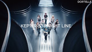 Kep1er 'Straight line' Lyrics easy Resimi