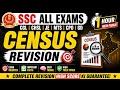 Census Important Questions & Revision | SSC CGL CHSL GD MTS CPO JE Live Class