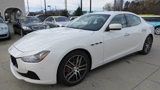 2014 Maserati Ghibli S Q4 Start Up, Test Drive, Exhaust, and In Depth Review