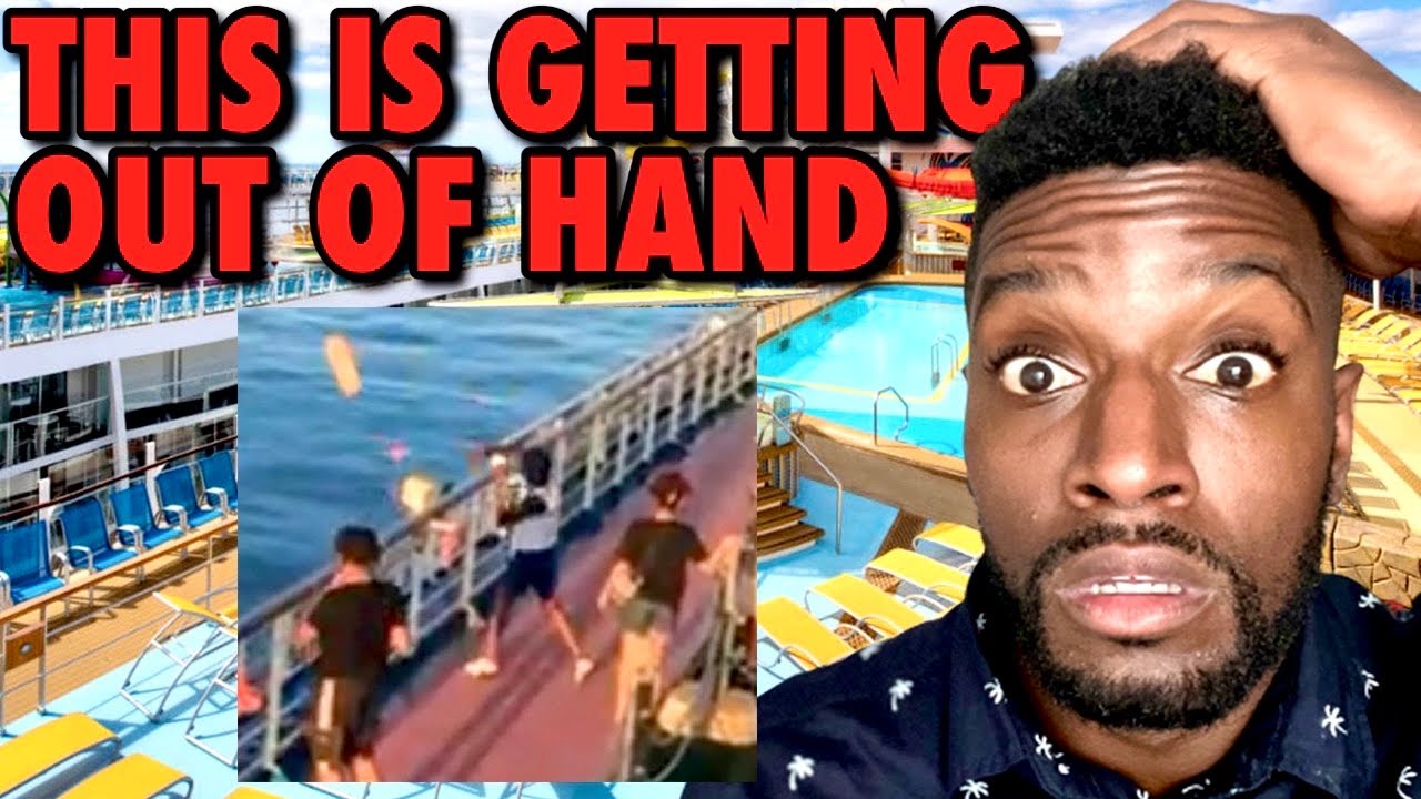 BAD TEEN THROWS SOMETHING OVERBOARD | THIS BEHAVIOR MUST BE STOPPED!