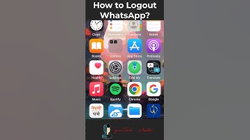 How to Logout WhatsApp? #shorts #whatsapp