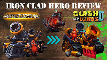 Clash Of Lords 2 Iron Clad Hero Review #clashoflords2 #col2
