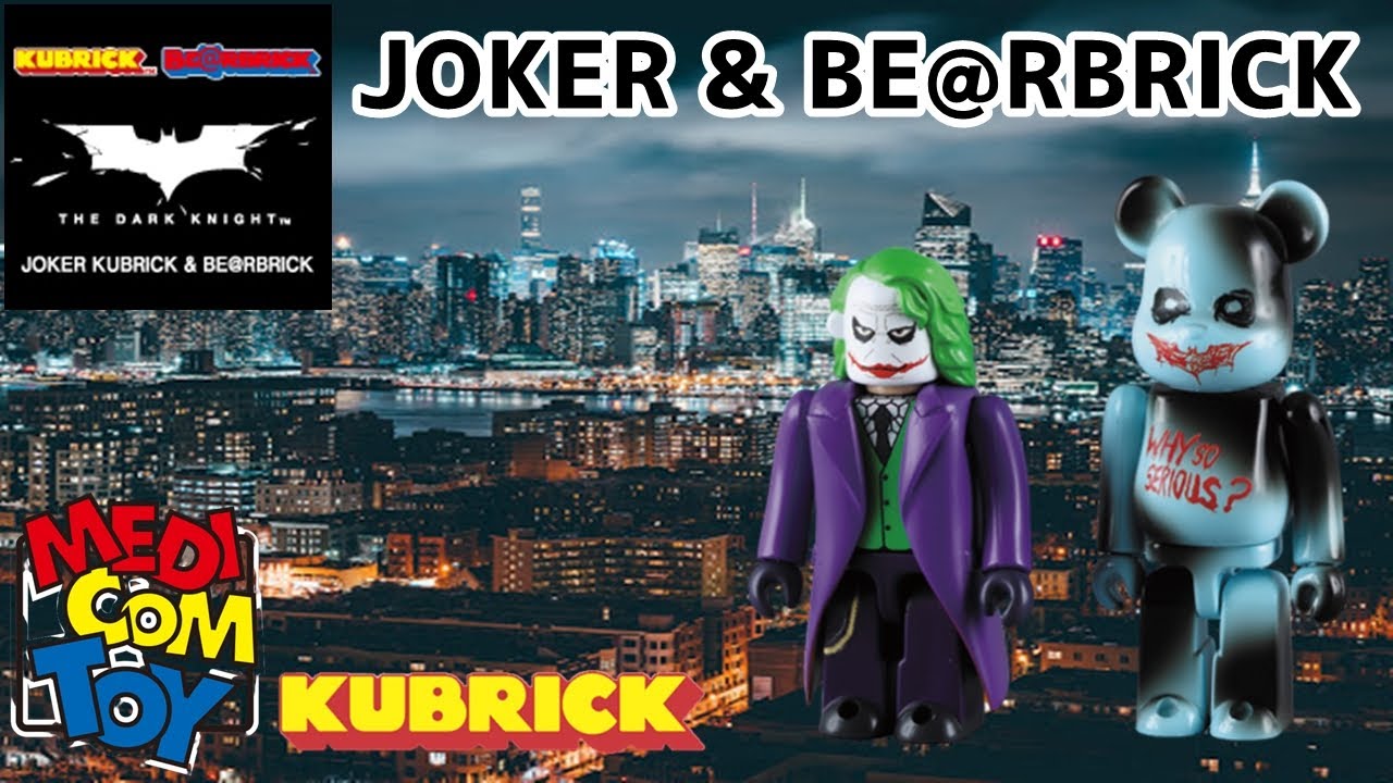 【KUBRICK】ジョーカー＆BE@RBRICK 『ダークナイト』