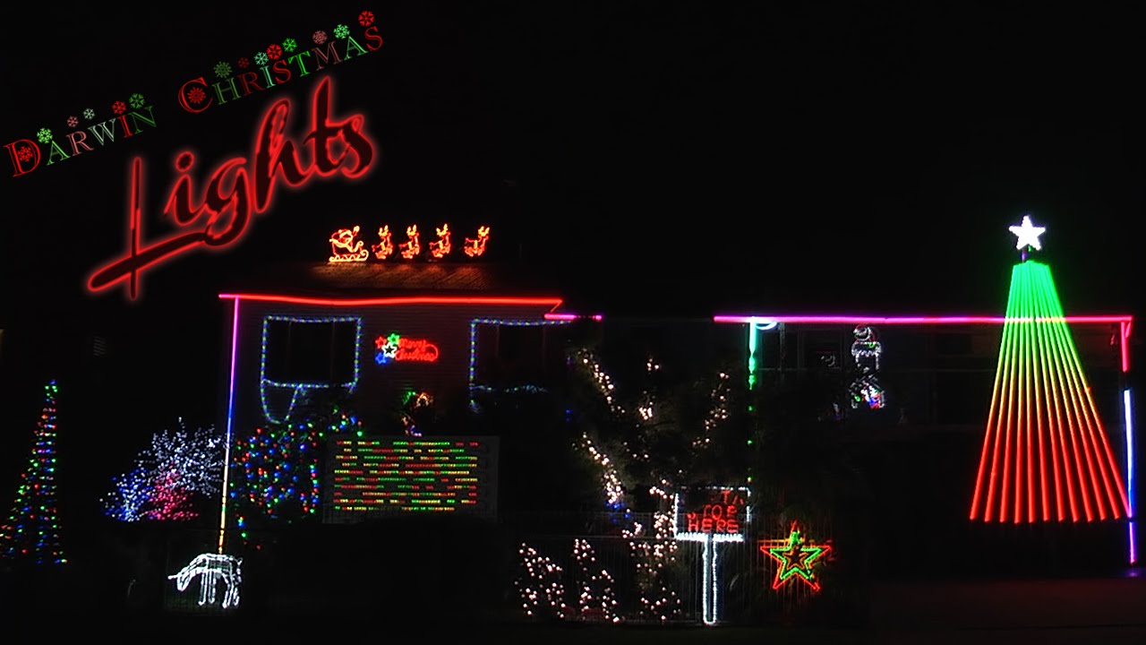 Darwin Christmas Lights Show Moil 2015 YouTube