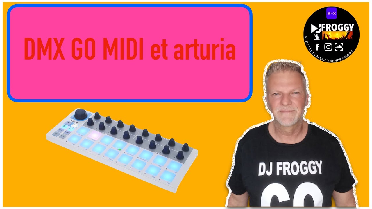 DMX GO et Arturia Beatstep