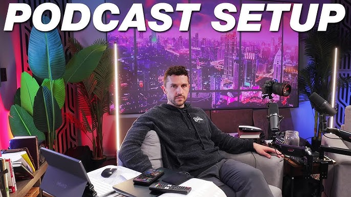 Podcast Studio Setup: The Complete Guide To Setting Up Your Home Studio :  Rob Cressy