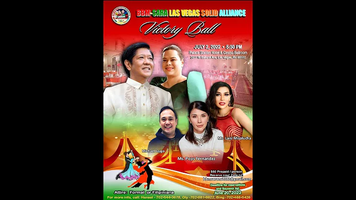 Part 1: Victory Ball for BBM-Sara United Alliance ...