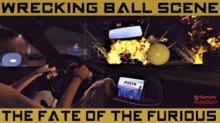 GTA V Fast \& Furious 8 Wrecking Ball Scene (Fast \& Furious Remake)