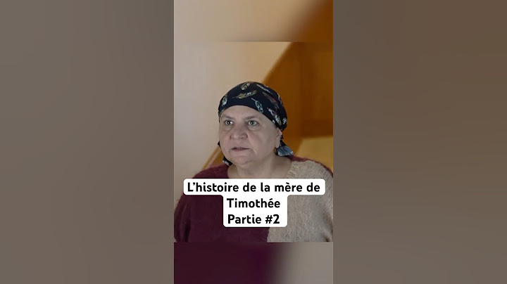 Je t'explique toute l'histoire avec la mère de Timothée (Partie 2)