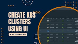 Deploy Kubernetes clusters, using the UI in Tanzu Mission Control (TMC)