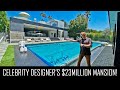 $23MILLION CELEBRITY DESIGNER'S BEVERLY HILLS MANSION