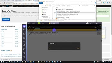 Install BlueStack A+ vce player and load exam work100% - crack download free