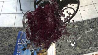 Realflow Maya Wine Glass Bullet Shatter Test 02