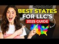 Best States to Form an LLC in 2025 and Why!