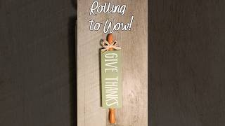 Fall Rolling Pin Part 1 😊 #dollartree #crafts #crafting #diy #fypシ #decoupage #fallcrafts #fall #fyp Fall Rolling Pin Part 1 😊 #dollartree #crafts #crafting #diy #fypシ #decoupage #fallcrafts #fall #fyp