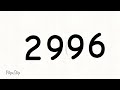 Rip 2999 remake  inspired by numberblock 55 the animator