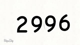 Rip 2999 Remake  Inspired by numberblock 55 the animator