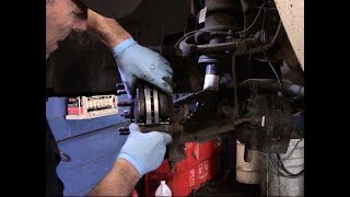 How to replace front brakes and rotors 2007-2013 Chevy Silverado