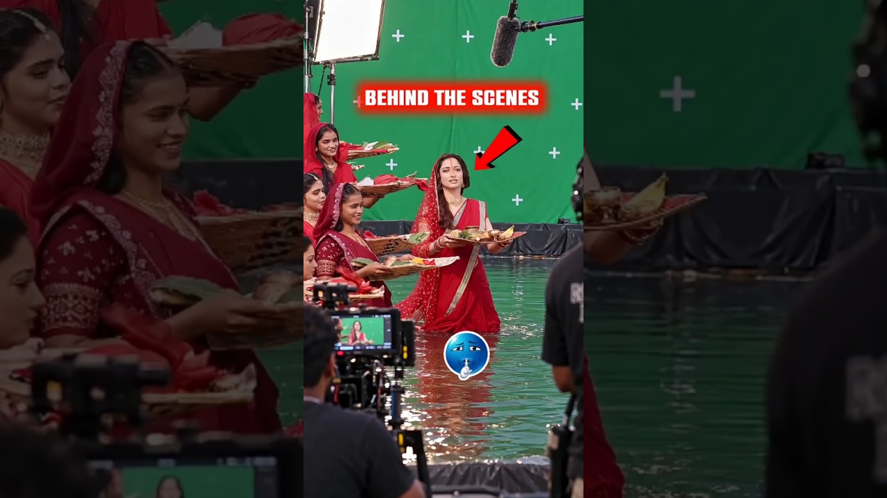 The VVaan Movie - Chhath Puja Song | Behind the Scenes #tamannaahbhatia​ #shorts