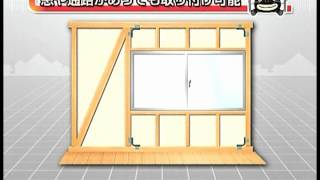 木造住宅耐震補強工法 Lパワー Youtube