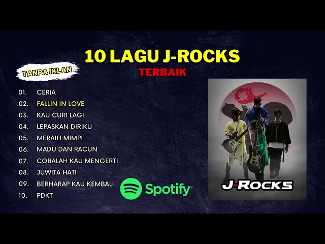 j rock full album lagu terbaik tanpa iklan paling enak di dengar class=