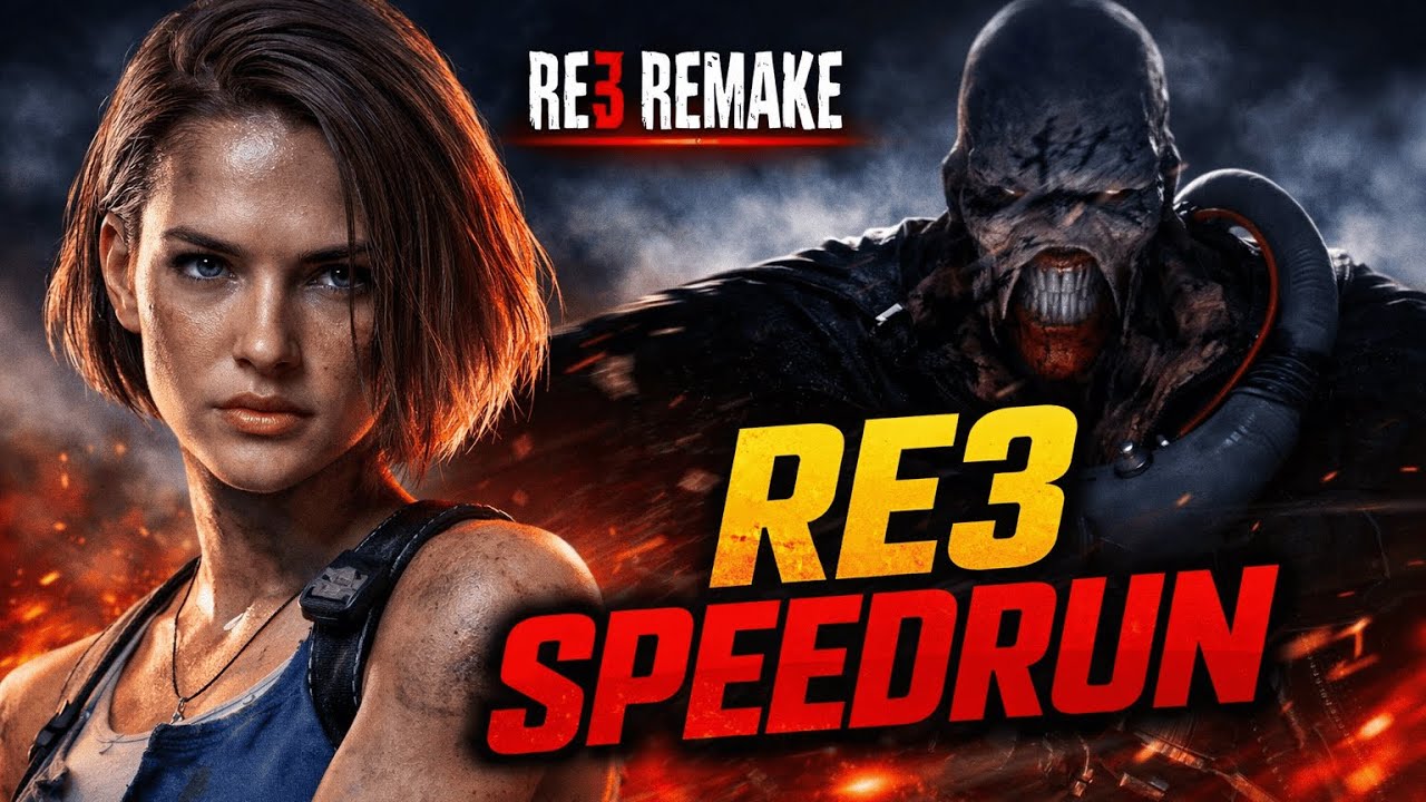 RE3 REMAKE SPEEDRUN LIVE 🔥 | Inferno Mode