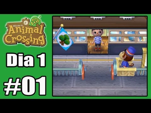 Animal Crossing New Leaf - Dia 1 - Episódio 1 - Sou o prefeito?