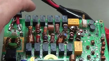 #46 HAM Radio Tutorial: How can a relay be tested like those in the low pass filter