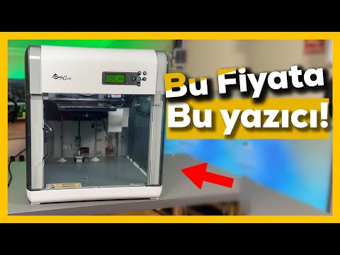 Ucuz ve havalı 3D Yazıcı! Xyz Printing  Da vinci 1.0. İnceleme